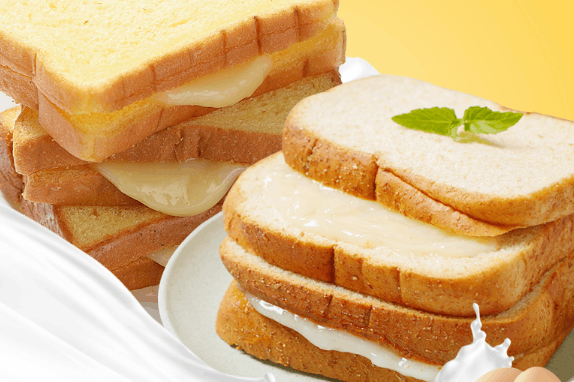 冠达芝士乳酪全麦吐司420g