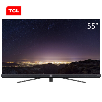 tcl 55q2 55英寸超薄无边框全面屏 超高清液晶电视机3199元京东直达